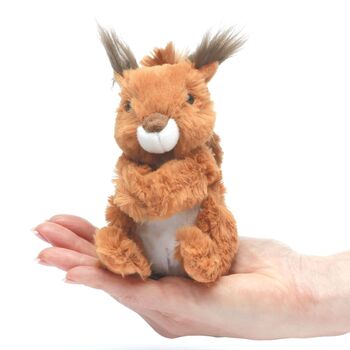 Personalised Squirrel Soft Plush Toy, Nuts About You, 3 of 4