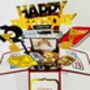 Theatre Themed 3D Birthday Card, thumbnail 5 of 5
