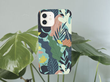 Tropical Forest Biodegradable Phone Case, 9 of 12