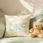First Birthday Personalised Cushion, thumbnail 2 of 5