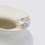 Moonstone And Fire Opal Statement Ring, thumbnail 1 of 10