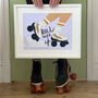 Roll With It Roller Skate Print, thumbnail 3 of 4