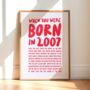 Born In 2007 18th Birthday Print, thumbnail 2 of 4