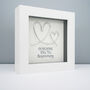 Personalised 10th Tin Aluminium Wedding Anniversary Frame Gift, thumbnail 3 of 4