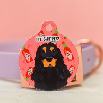 Hot Sauce Personalised Dog Tag Valentine's Day, 4 of 12