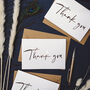 Thank You Cards Multi Pack With Free Envelopes, thumbnail 6 of 8
