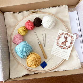 Punch Needle Embroidery Craft Kit For Beginners And Up, 6 of 10