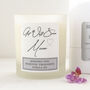 Personalised Get Well Soon Scented Soy Wax Candle, thumbnail 10 of 12