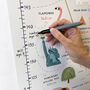 Personalised Family As Tall As Height Chart Extra Tall, thumbnail 5 of 10