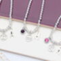 Zodiac Star Sign Personalised Silver Bead Bracelet, thumbnail 2 of 11