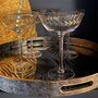 Gold Leaf Martini/Champagne Glass, thumbnail 2 of 4