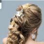 Handbeaded Rose Bridal Hair Pin, thumbnail 5 of 6