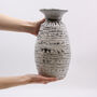 Lombok Handmade Ceramic Vase, thumbnail 1 of 7