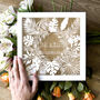 Personalised First Anniversary Tropical Paper Cut, thumbnail 4 of 9