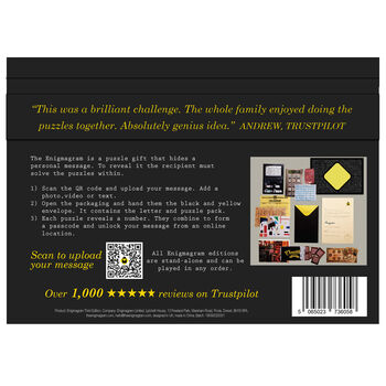 Escape Room Gift With Personalised Message | 4th Edition, 7 of 11