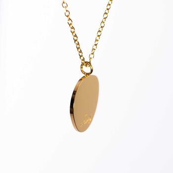 Slag 18k Gold Plated Friendship Necklace, 5 of 11