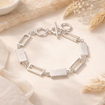 70th Birthday Seven Link Toggle Bracelet, 4 of 7