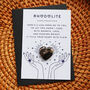 Rhodolite Crystal Heart For Love And Compassion, thumbnail 3 of 5