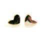 Mini Heart Stud Earrings Gold Vermeil Plated, thumbnail 1 of 2