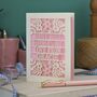 Personalised Papercut First Mother's Day Card, thumbnail 2 of 6