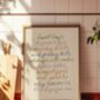 Autumn Manifesto Print, thumbnail 1 of 3