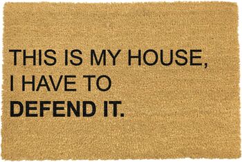 Home Alone Themed Print Doormat, 2 of 2