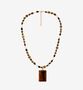Nekomeishi Tigers Eye And Semi Precious Stones Necklace, thumbnail 1 of 6