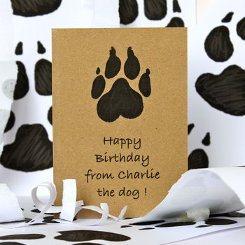 Birthday Card From The Dog, 2 of 2