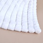 Personalised White Embossed Christening Blanket, thumbnail 4 of 8