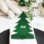 Personalised Christmas Tree Personalised Place Setting, thumbnail 4 of 9