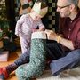 Family Set Of Handmade Quilted Stockings, thumbnail 6 of 12