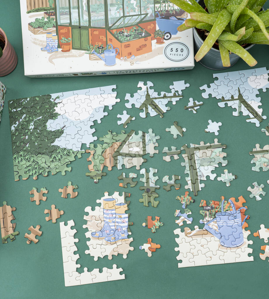 550 Piece Garden Shed Jigsaw Puzzle | Age 14+, 1 of 6
