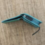 Turquoise Multi Colour Leather Purse Wallet Rfid, thumbnail 8 of 11
