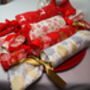 Red Deer Reusable Pullable Christmas Crackers, thumbnail 1 of 5