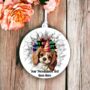 Personalised King Charles Spaniel Birthday Break Through Dog, thumbnail 6 of 8