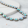 Round Crystal Statement Necklace, thumbnail 2 of 4