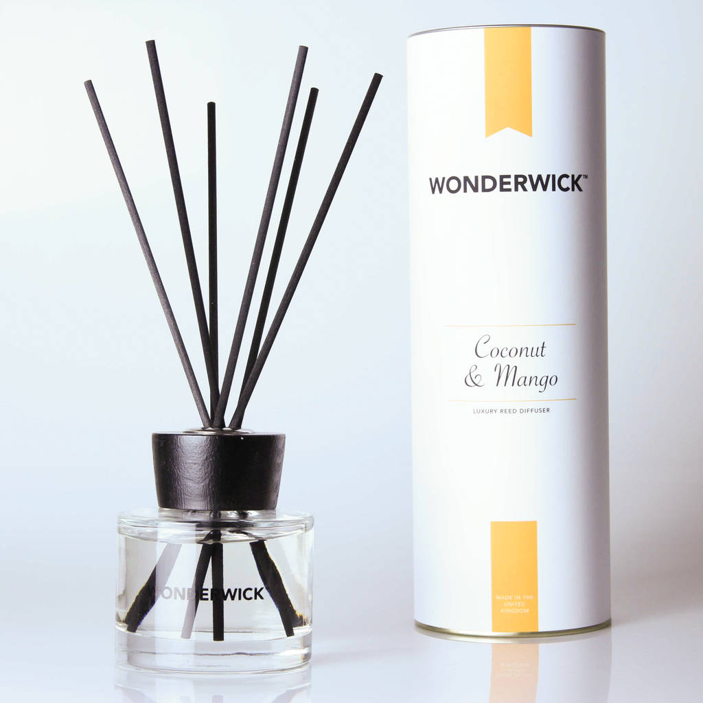 wonderwick™ blanc luxury reed diffuser by the country candle company