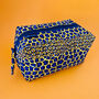 African Print Toiletry Wash Bag | Rere Print, thumbnail 1 of 6