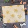 Christmas Star Fun Personalised Wrapping Paper, thumbnail 1 of 6
