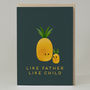 'Like Father Like Child' Father's Day Card, thumbnail 3 of 4