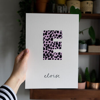 Personalised Patterned Letter Print, 2 of 7