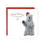 Merry Christmas To A Wonderful Son Polar Bear Christmas Card, thumbnail 1 of 4