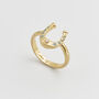 Gold Lucky In Love Ring, thumbnail 1 of 8
