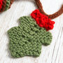 Christmas Garland Knitting Kit, thumbnail 3 of 5