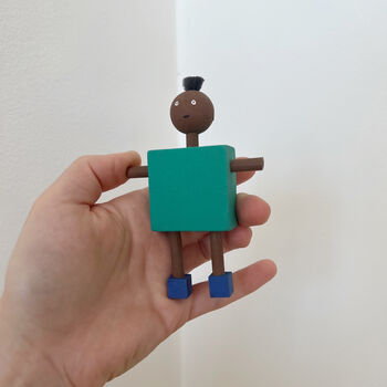 Personalised Wooden People Factory Model, 9 of 9