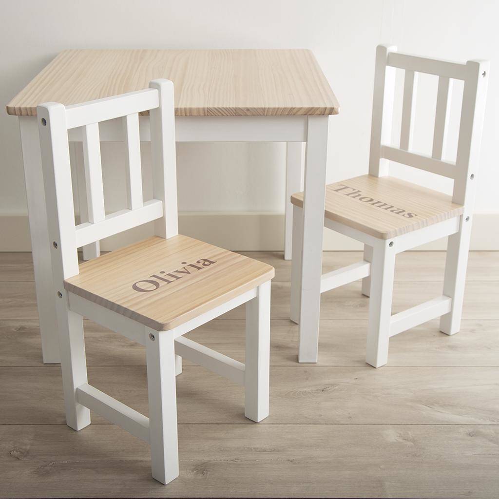 Personalised Table And Chairs Set, 1 of 3