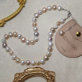 Sweet Hue Pearl Necklace, 3 of 6