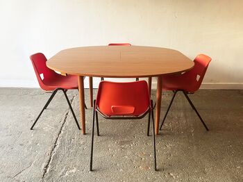 Mid Century Dining Set By Schreiber / Ab Products, 10 of 12