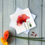 Poppy Flower Greetings Card, thumbnail 2 of 2