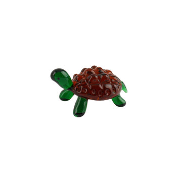 Artisan Glass Tortoise In Gift Box | Collectable | Glass Animal | Home Decor, 4 of 5